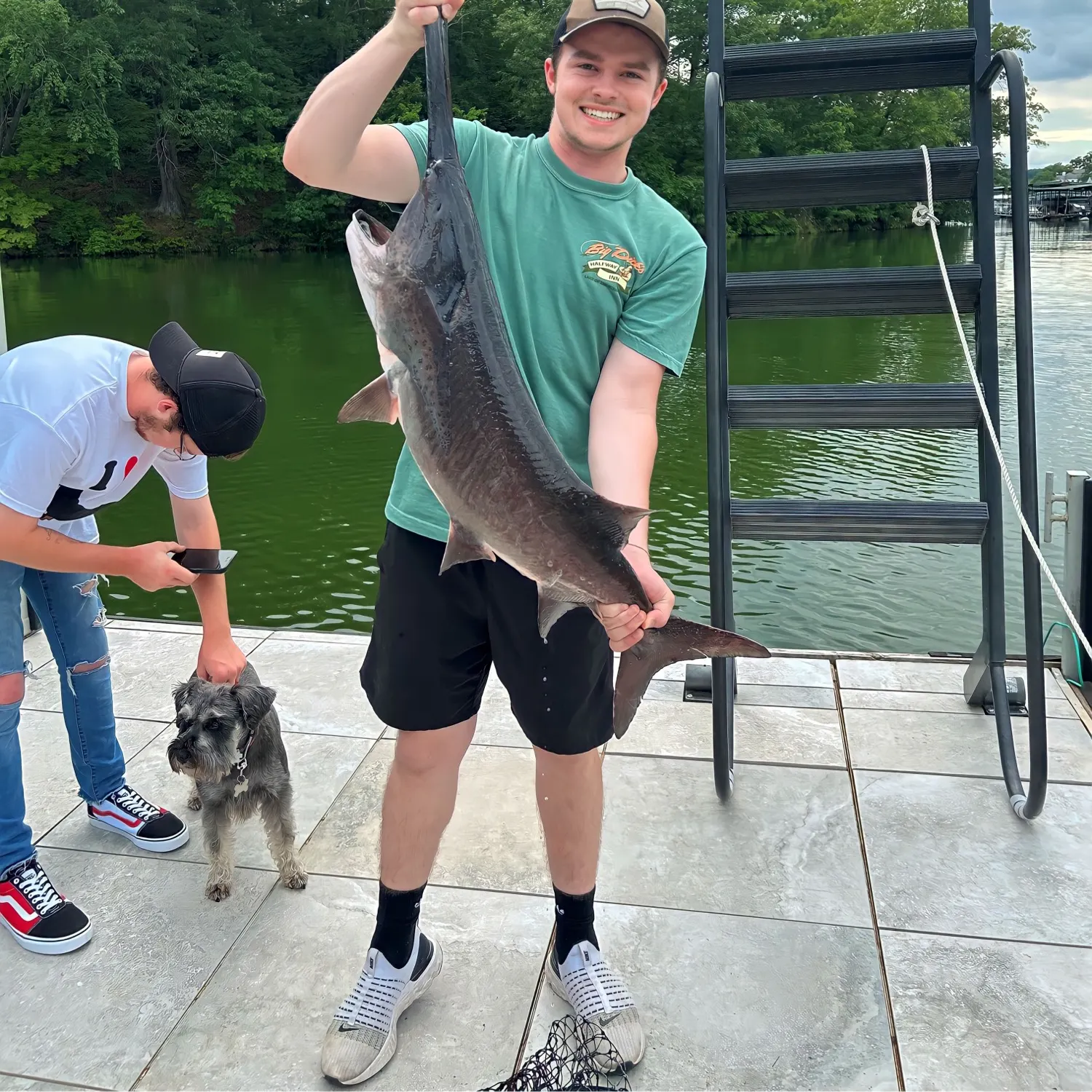 recently logged catches