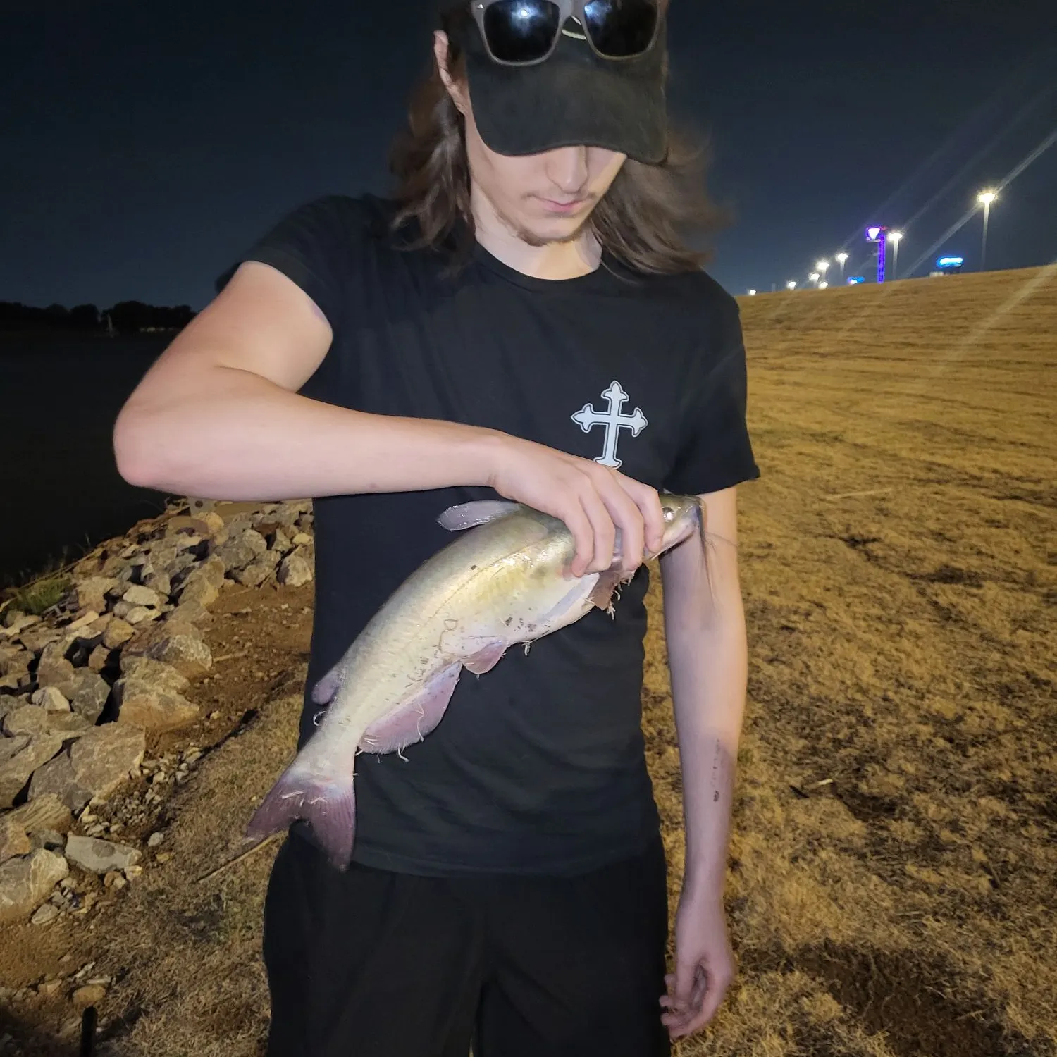 Channel catfish caught on Fishbrain