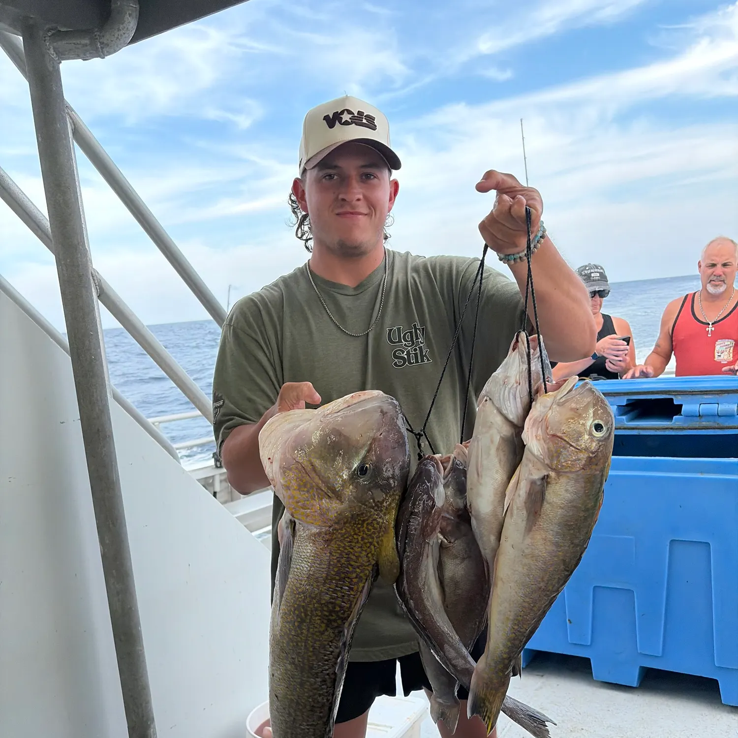The most recent Grey tilefish catches on Fishbrain