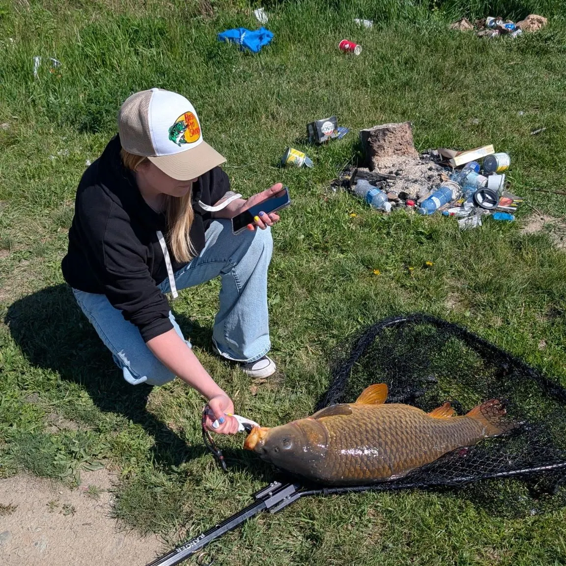 recently logged catches