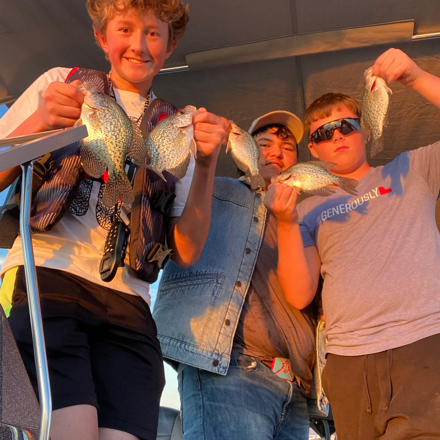 Black crappie caught on Fishbrain